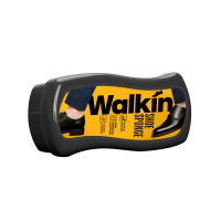Губка для взуття з гладкої шкіри Walkin Чорна