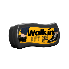 Губка для взуття з гладкої шкіри Walkin Чорна