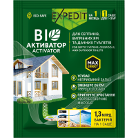 Expedit Біоактиватор для септиків, вигрібних ям та дачних туалетів, саше 20 г.