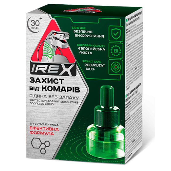 Замовити Рідина від комарів IREX 30 ночей, 38000017 відправка по Україні