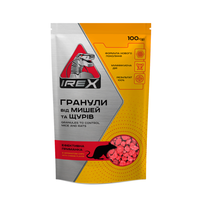 Купити Гранули від мишей та щурів iRex 100 г, 38000139 відправка по Україні