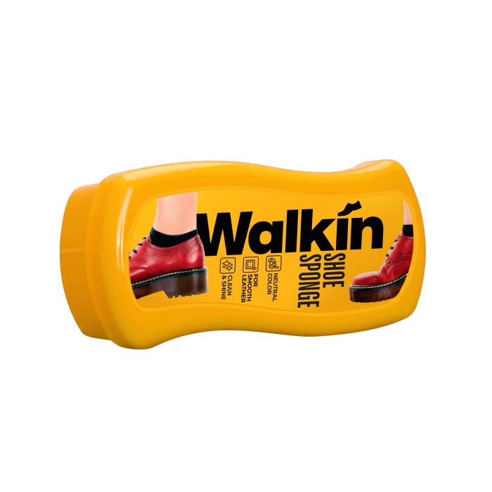 Купити Губка для взуття з гладкої шкіри Walkin WK002 Безбарвна, 38000124 доставка по Україні