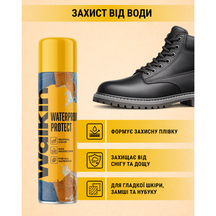 Придбати Екстра захист від води Walkin 250 мл, 38000168 доставка по Україні