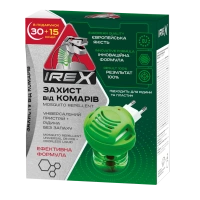 Комплект від комарів IREX, прилад та рідина 30 + 15 ночей в подарунок